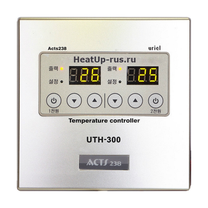 Терморегулятор для теплого пола накладной UTH-300