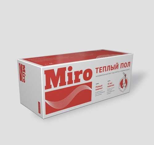 Нагревательный мат Miro 1,5 кв.м