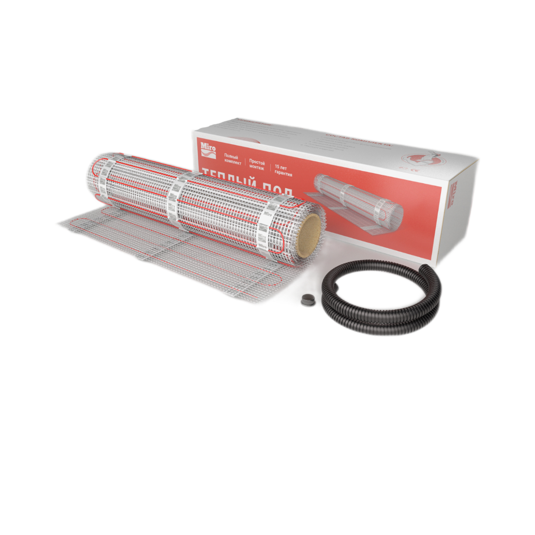 Нагревательный мат Miro 2,0 м2 - 300 Вт (150 Вт/м2)