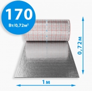 Секции активной подложки РиМ Gold - 170Вт/0,72м² на отрез